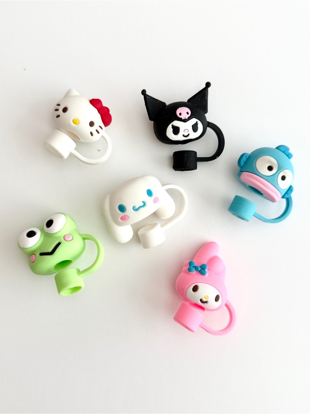 💥5/$15 Sanrio Straw Cover Lot